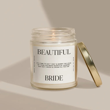 Beautiful Bride Candle