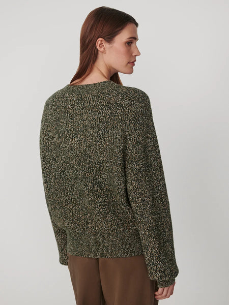 Patricia Knit Cardigan: Ponderosa Pine Fleck