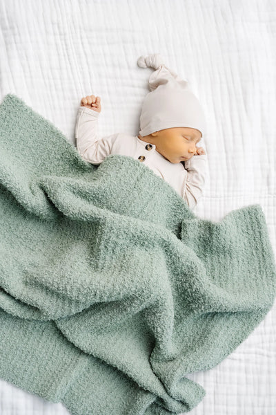 Sage Chenille Blankets