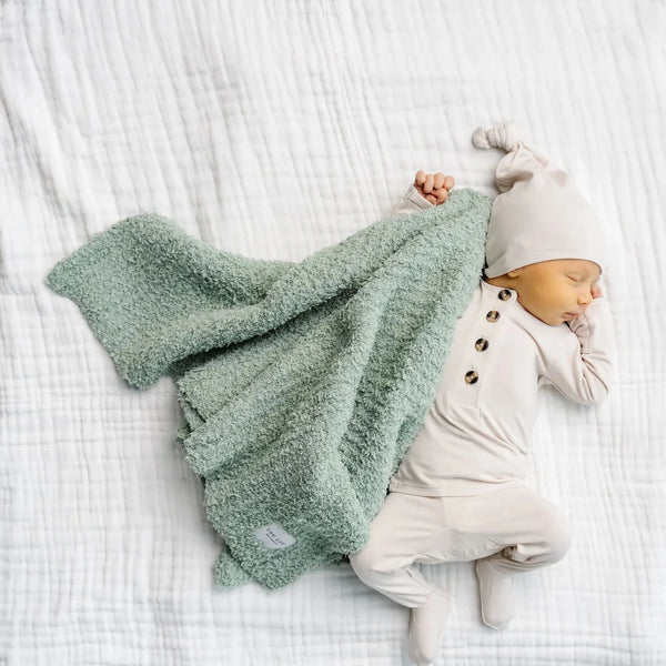 Sage Chenille Blankets