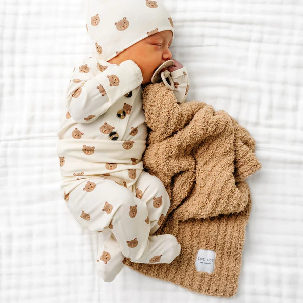 Tan Chenille Mini Lovey