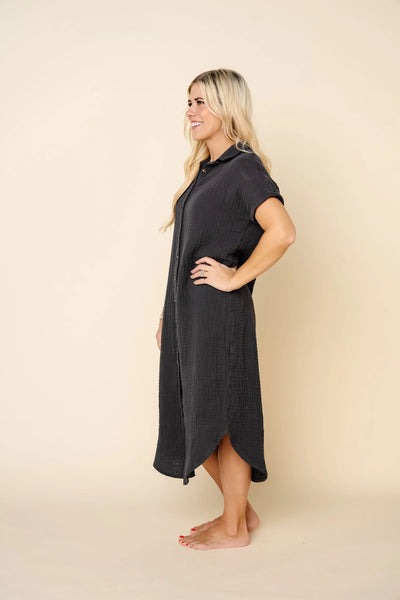 The Everyday Dress: Charcoal