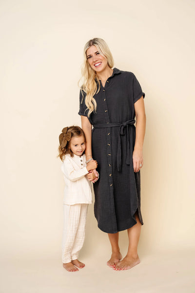 The Everyday Dress: Charcoal