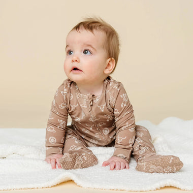 Wyatt Zipper Footie