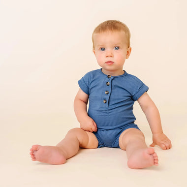 Harrison Ribbed Romper