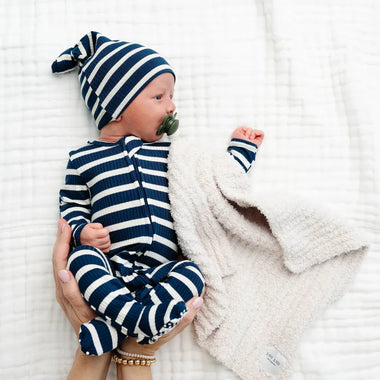 Jack Ribbed Zipper Footie