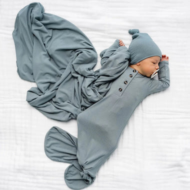 Ford Ribbed Knotted Gown