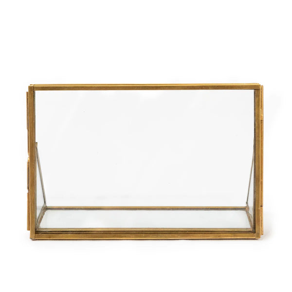 Brass Horizontal Standing Frame