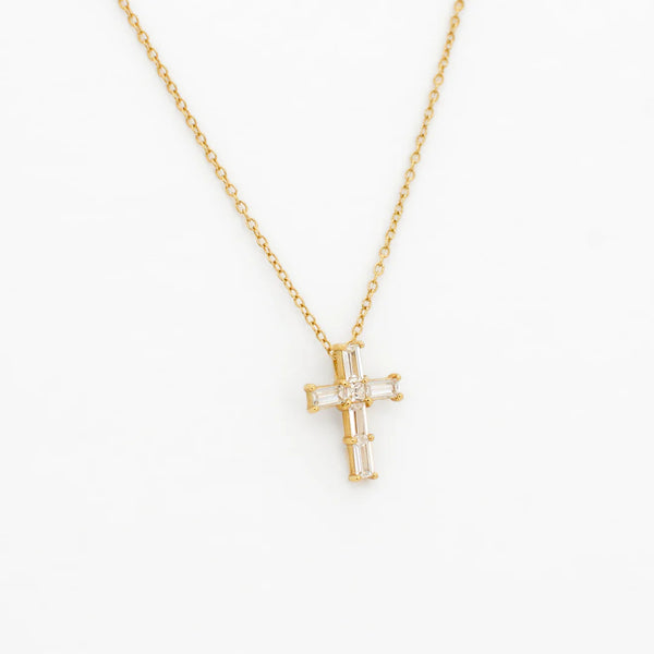 St Moritz Cross Necklace