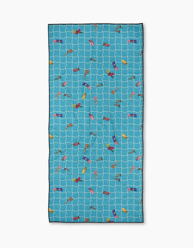 At The Pool Beach Towel