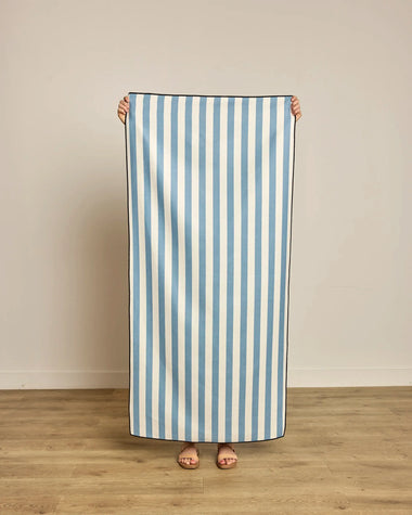 Blue Cabana Beach Towel