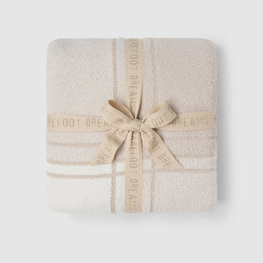 CozyChic Cotton Buffalo Plaid Throw