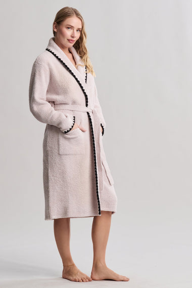 CozyChic Blanket Stitch Robe