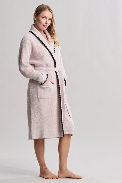 CozyChic Blanket Stitch Robe