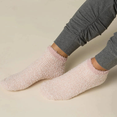 CozyChic Socks: Dusty Rose