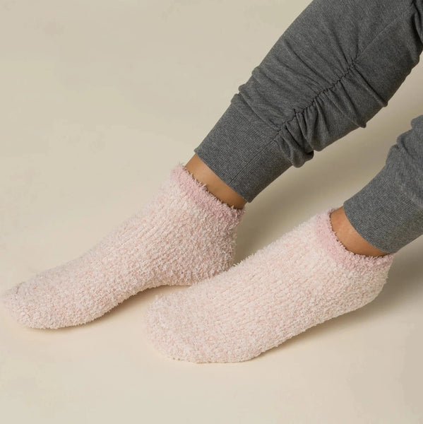 CozyChic Socks: Dusty Rose