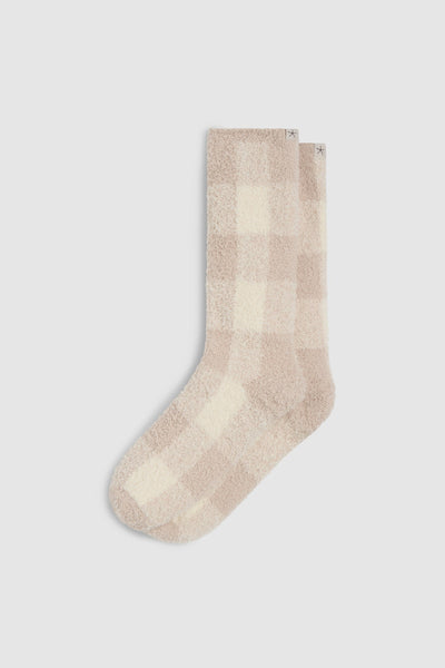 CozyChic Buffalo Plaid Socks