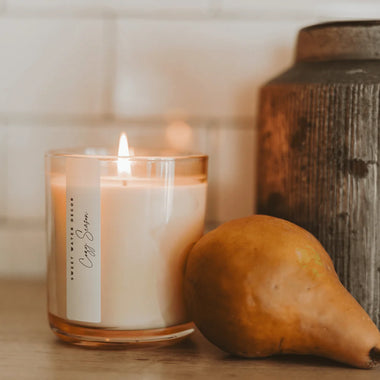 Cozy Season Tinted Glass Candle