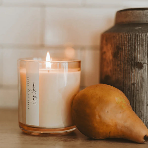 Cozy Season Tinted Glass Candle