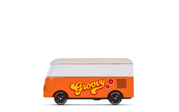 Groovy Orange VW Van