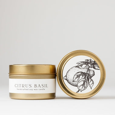Citrus Basil Candle