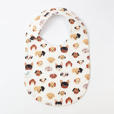Dogs Snap Bib