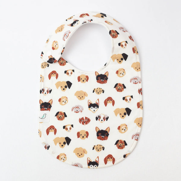 Dogs Snap Bib