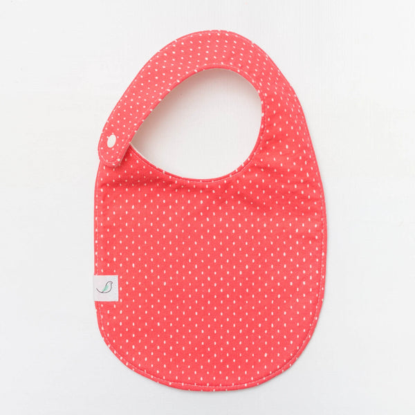 Strawberry Snap Bib