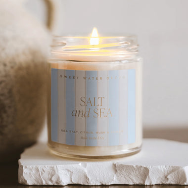 Salt and Sea Candle