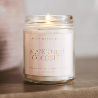 Mango and Coconut Candle