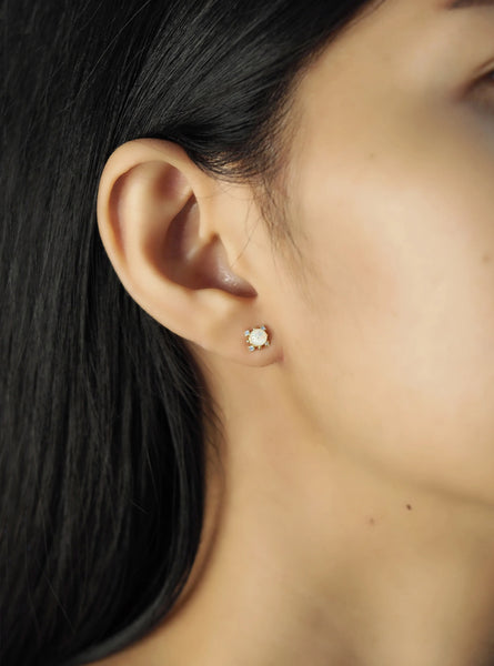Sunshine Opal Studs