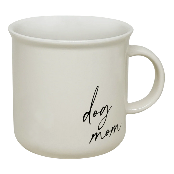 Dog Mom Script Mug