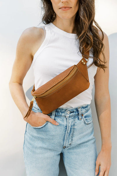 Amelia Crossbody: Tobacco