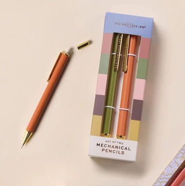 Mechanical Pencils: Army Green + Chili