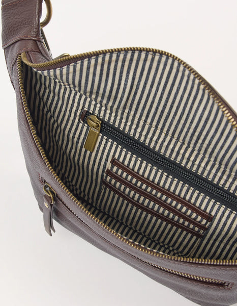 Drew Bum Bag: Chocolate