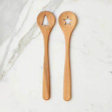 Beechwood Holiday Spoon Set