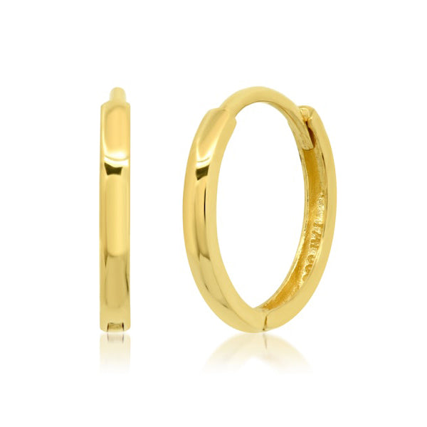 14k Gold Hoops