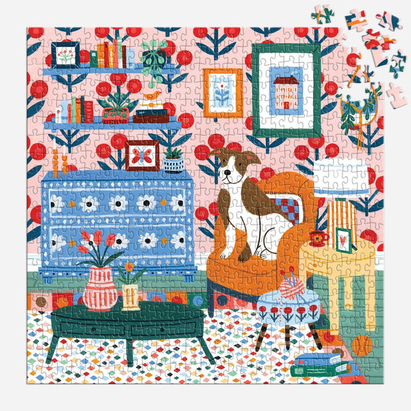 Pattern & Petal 500 Piece Puzzle