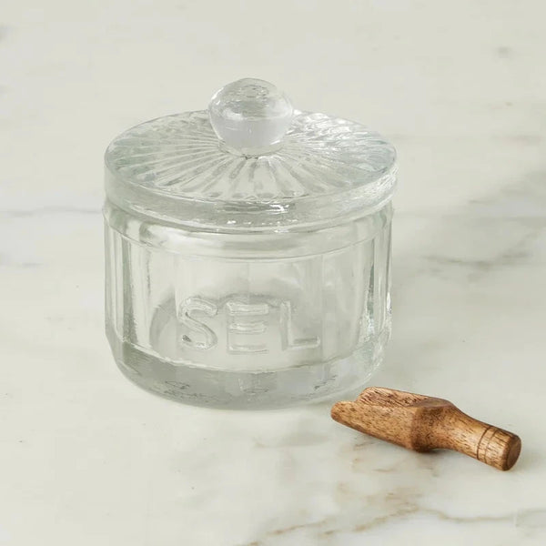 Bistro Glass Salt Cellar