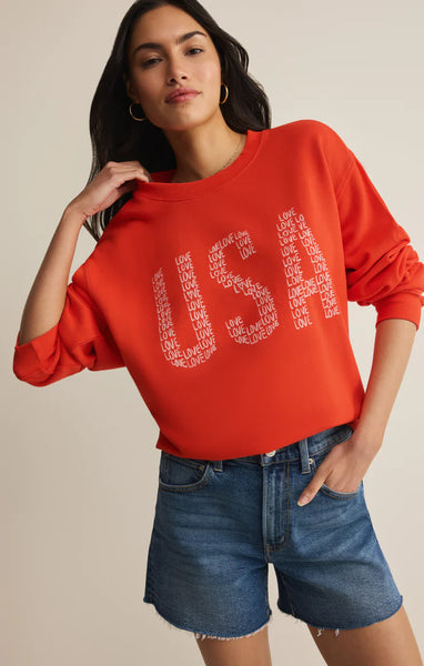 Love USA Boyfriend Sweater