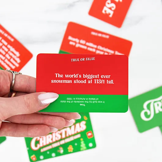 So This Is Christmas: A Festive True or False Game