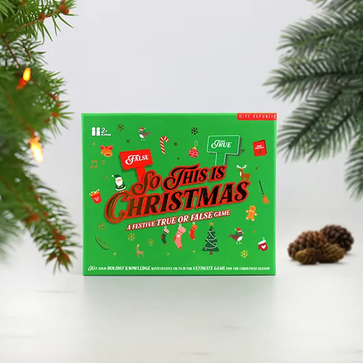 So This Is Christmas: A Festive True or False Game