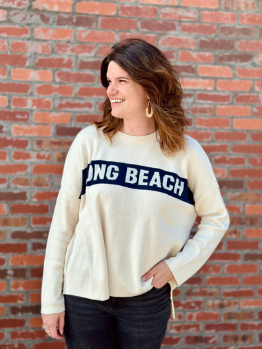 Long Beach Sweater: Cream
