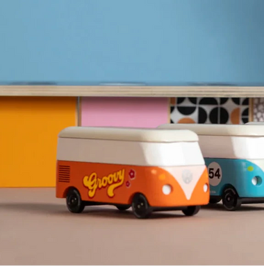 Groovy Orange VW Van