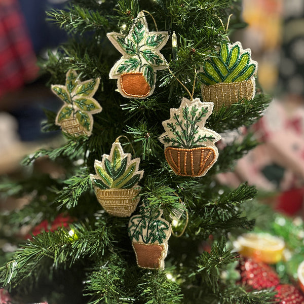 Potted Plant Ornaments