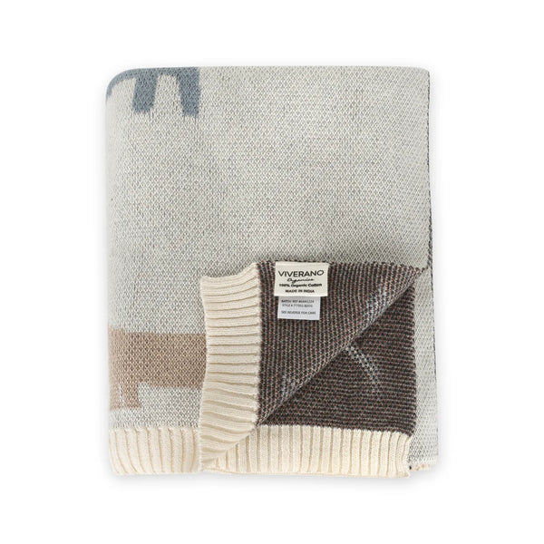 Buddy Dog Knit Blanket