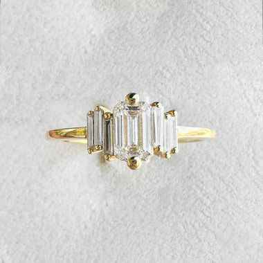 Diamond Cathedral Ring (OOAK)