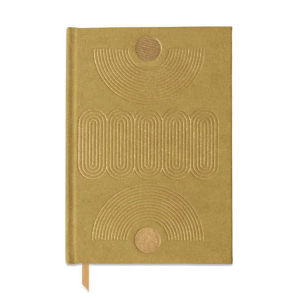 Radiant Suede Journal: Avocado