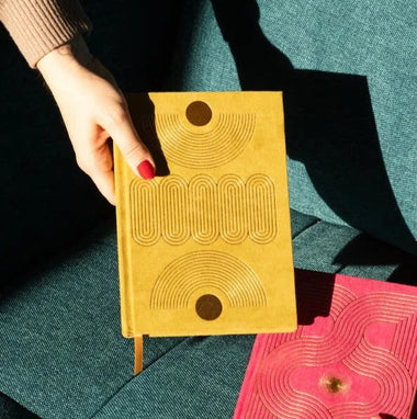 Radiant Suede Journal: Avocado