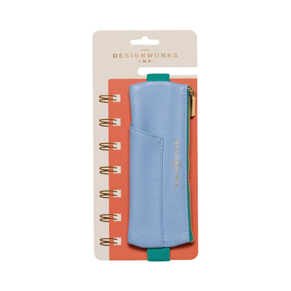 Light Blue + Green Pen Pouch